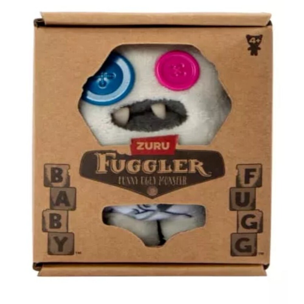 SASQUOOCH Baby Fugg 3.5" Fuggler Funny Ugly Monster Mini Plush Zuru NIB